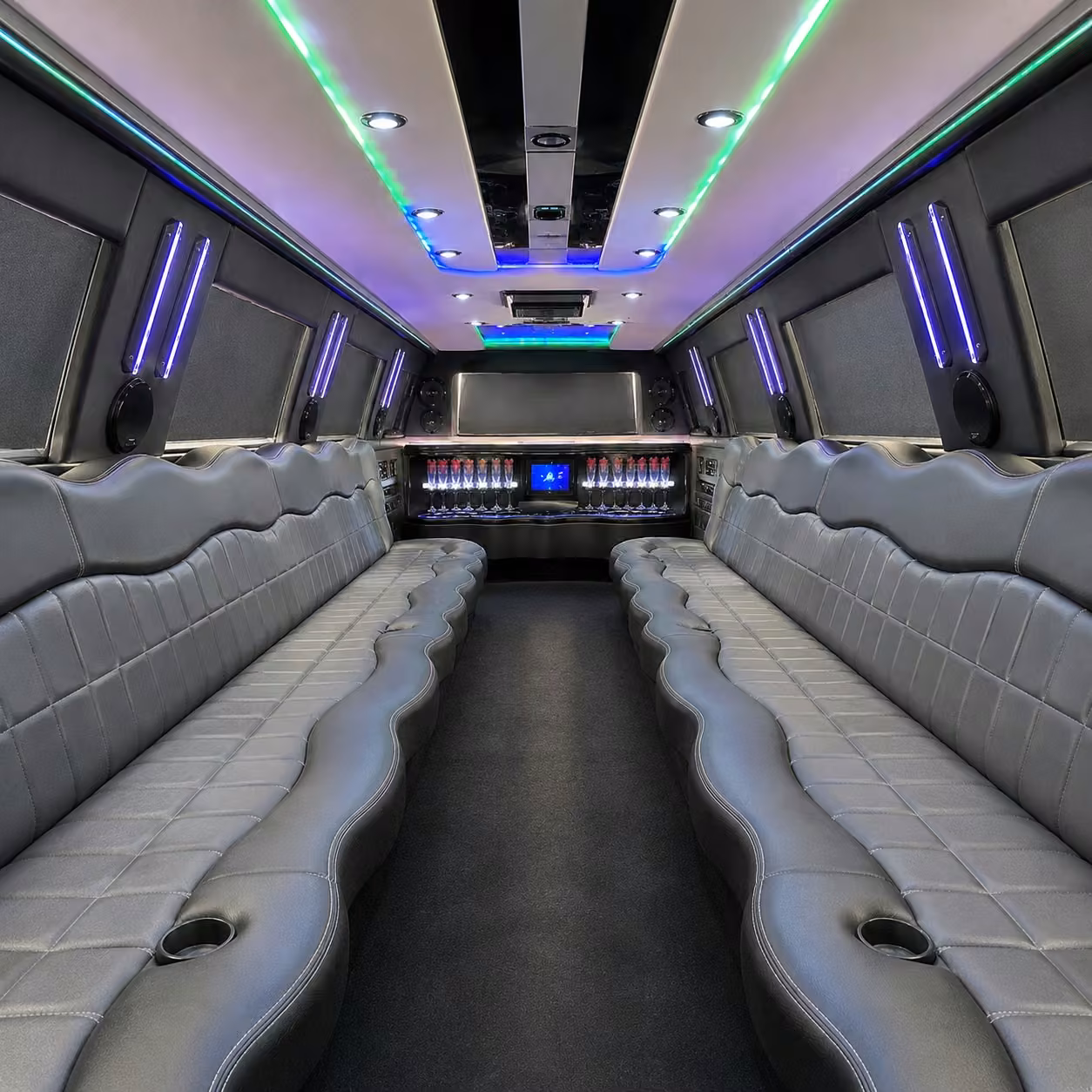 fort wayne limo interior