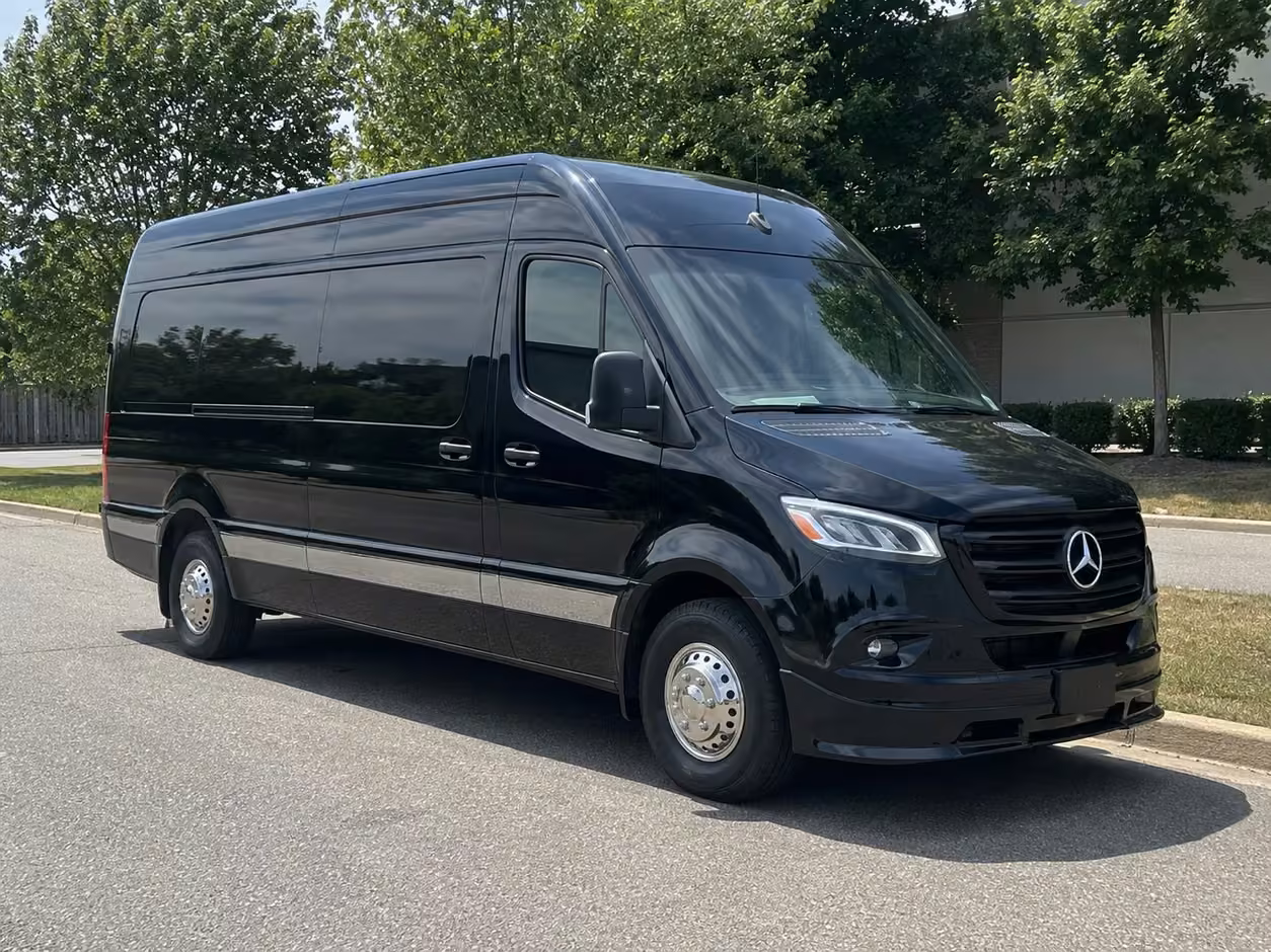 sprinter van rental with driver